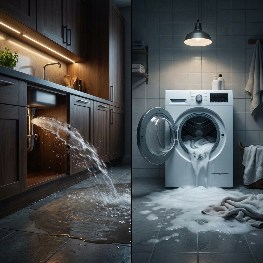 Common water damage scenarios